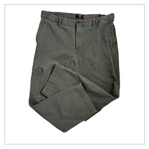 DOCKERS NWOT! Men’s‎ Go-To Cargo Pants Straight Fit Welt Pocket Gray W38 L30